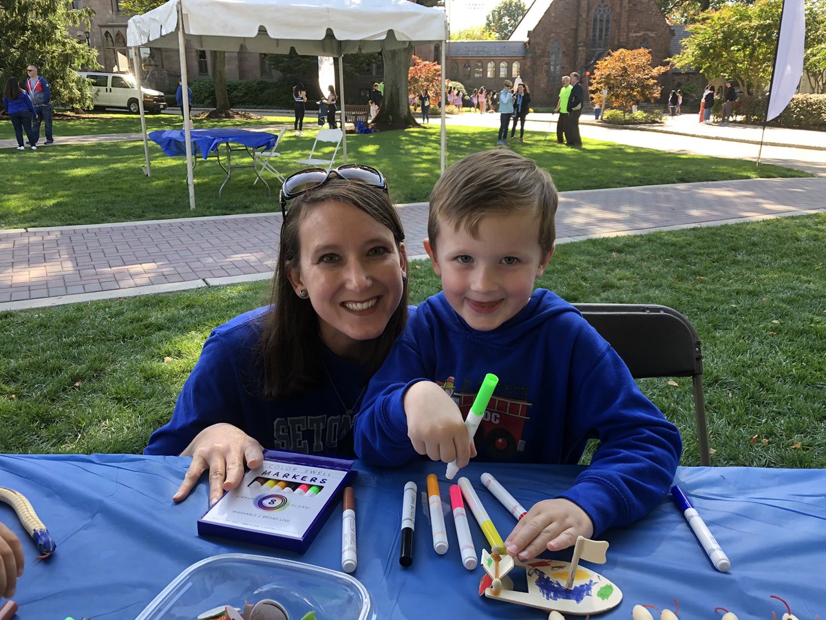 SHUCEHS's tweet photo. So great seeing our @SetonHall, @SHUCEHS, @KDPSHU Fam members today! #SetonHallWeekend https://t.co/amgZrAalJJ
