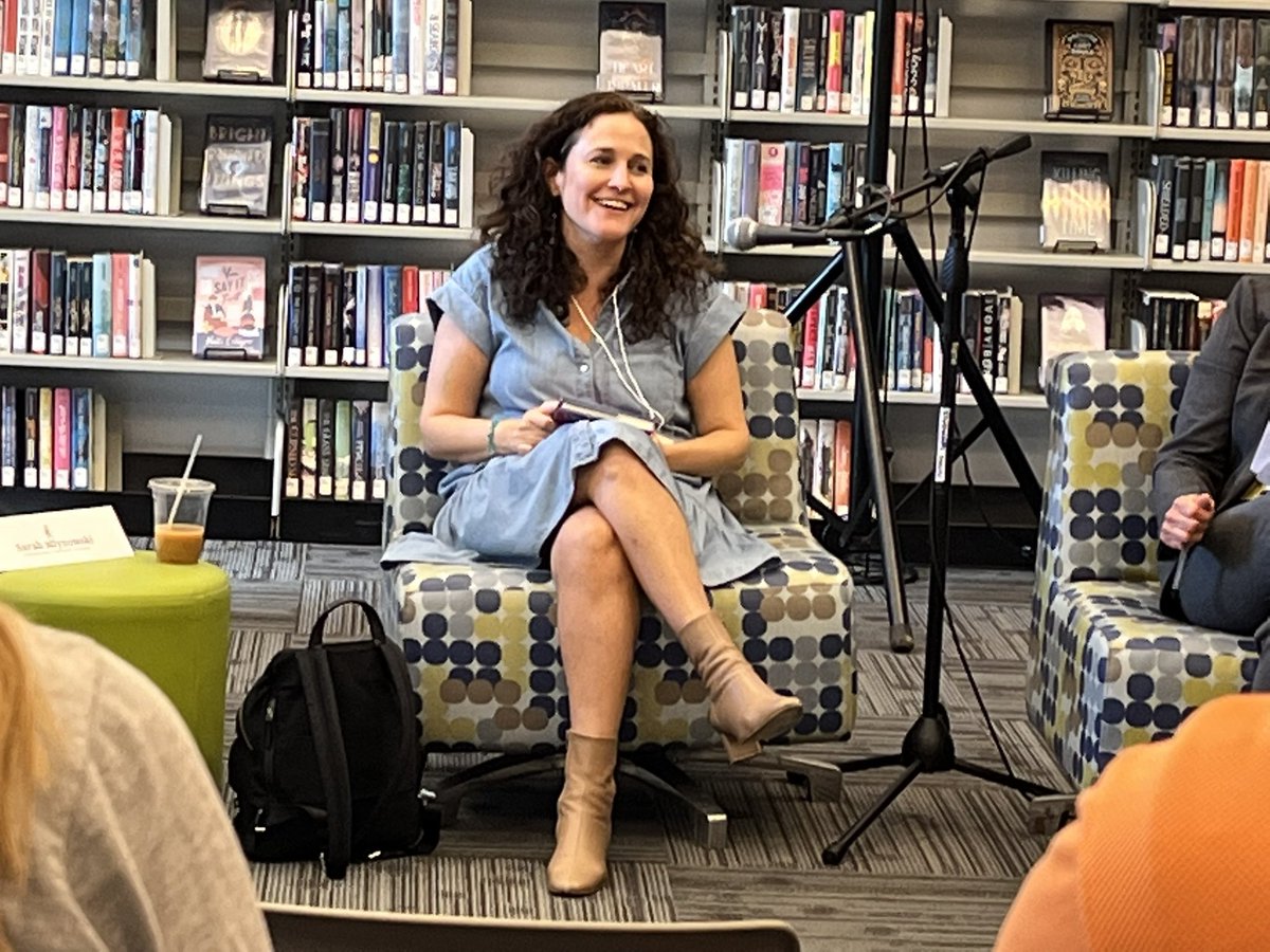 Sarah Mlynowski discusses the inspirations for her latest book, BEST WISHES, and how it launched her new middle grade series at the Southern Festival of Books 2022. @SarahMlynowski @Scholastic @SoFestofBooks