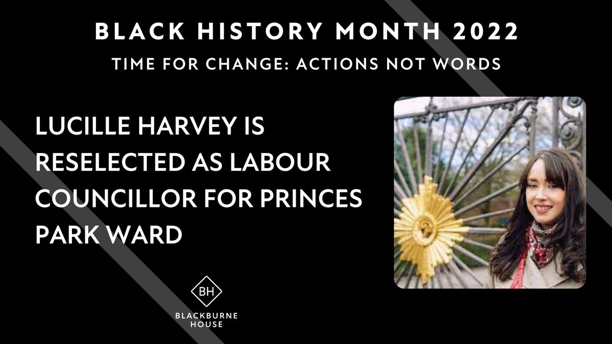 This #BHM we're celebrating this year's achievements of local and global Black changemakers.

This year <a href="/CllrLHarvey/">Lucille Harvey</a> was reselected to carry on the great work she does in Princes Park Ward and the wider Liverpool community ✊