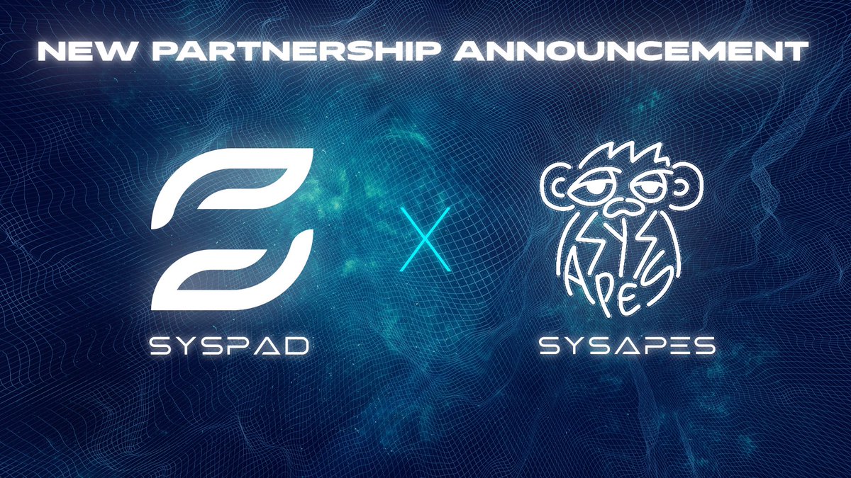🐒Hello apes🐒

We are glad to make public our collaboration with <a href="/SYSPAD_official/">SYSPAD</a> 🎉that's going to give our holders  access to their launchpad and  the top 50 holders will be part of our weekly airdrop🙈

For more info look at our discord👀
discord.com/invite/fXfdTN3…