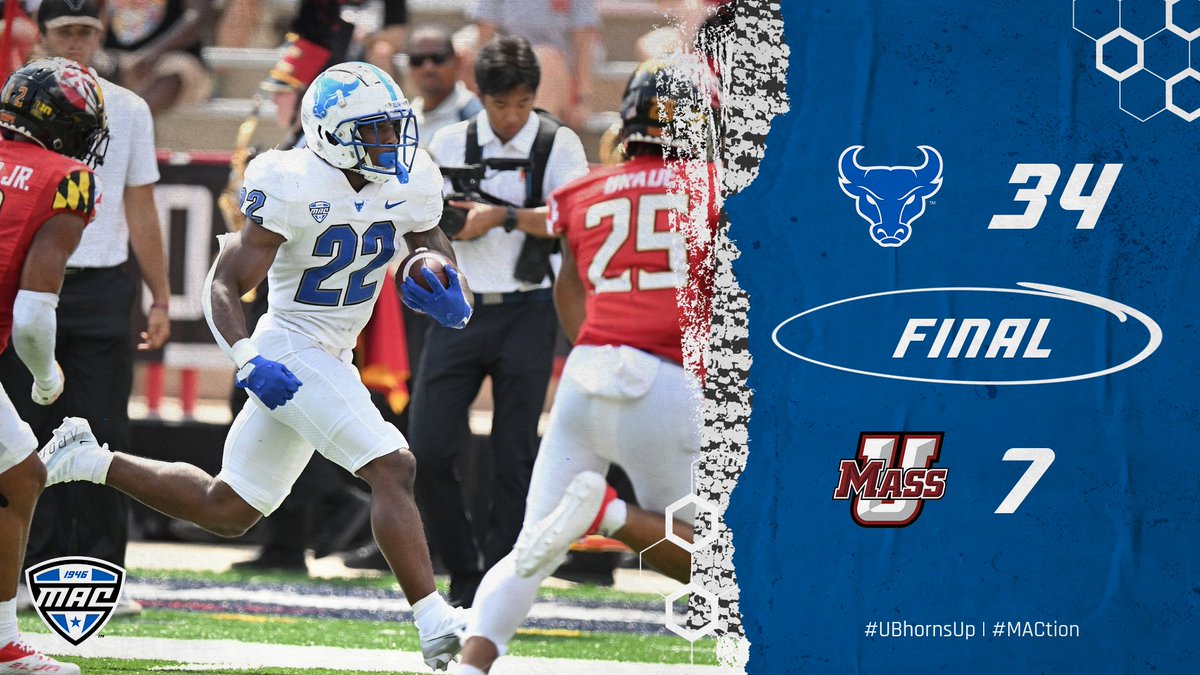 Make That 4️⃣ in a ROW for the Bulls! @UBFootball | #MACtion