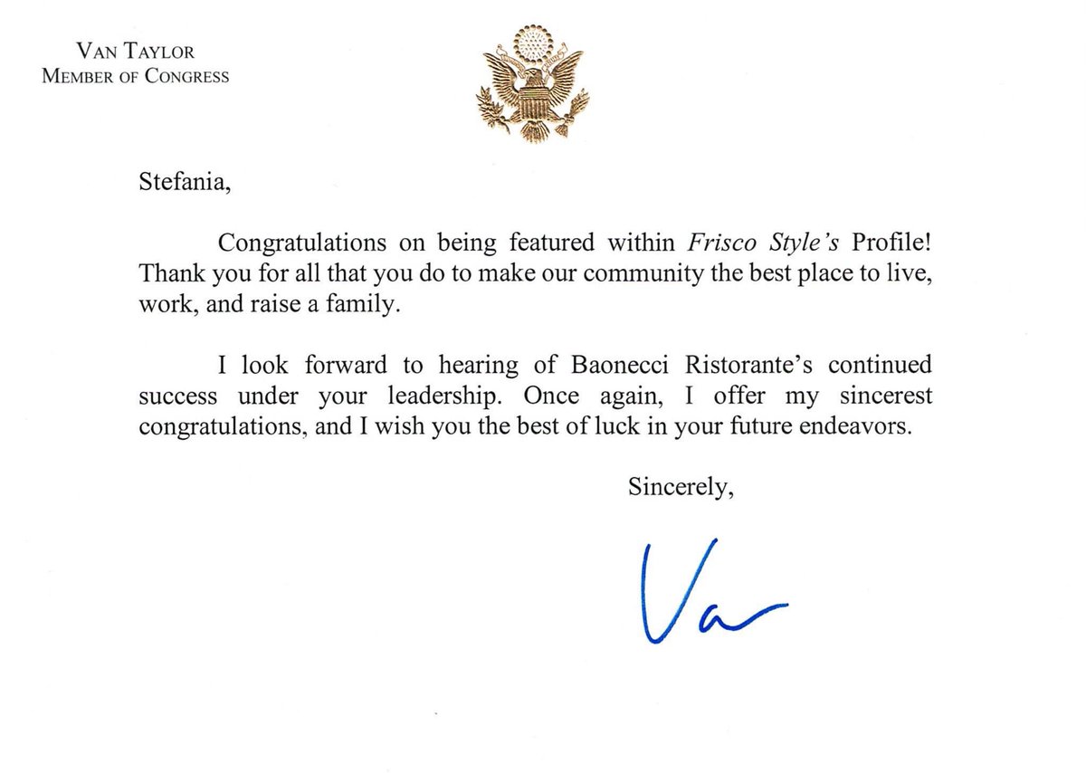 We are honored with this gratitude.
Thanks so much, Frisco