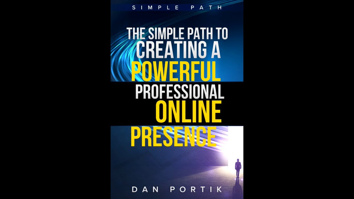 In today's world, developing a powerful, professional presence online is critical to anyone's success.  #greatbooks #marketingtips #intabooks 
x.com/DanPortik/stat…
youtu.be/eM9cYkPW6u0