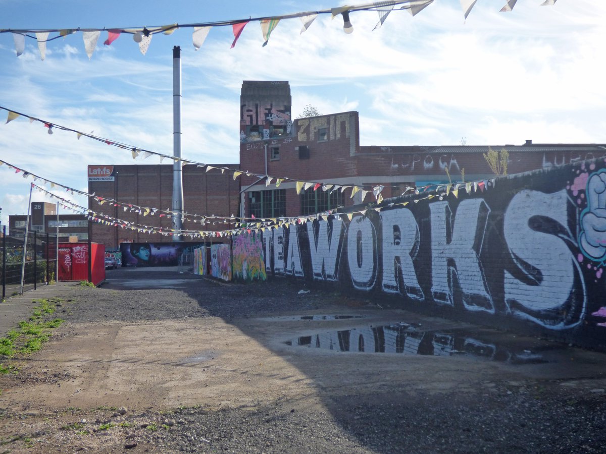 ellrbrown's tweet photo. More of @highvisfest #TeaWorks @digbeth New Canal Street Car Park. Gallery will soon be up @BirminghamWeAre here https://t.co/0klGaepHTr https://t.co/4g545ZUjFE