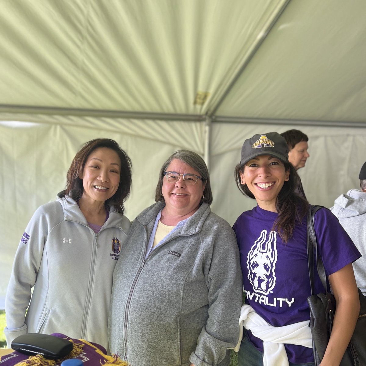 It was great to see so many members of our SSW family at #UAlbanyHomecoming! #GoGreatDanes @ualbanyalumni