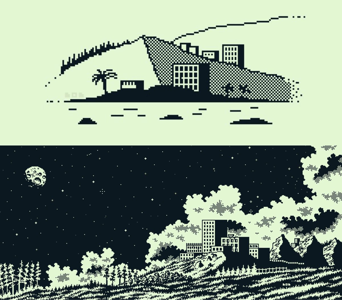 DailyPixelBot's tweet image. "p i x e l   a r t   -   2 0 2 0   v s   2 0 2 2   

#pixelart #ドット絵"

Artist: @StuntmAEn_Bob
Website: ko-fi.com/stuntmaenbob