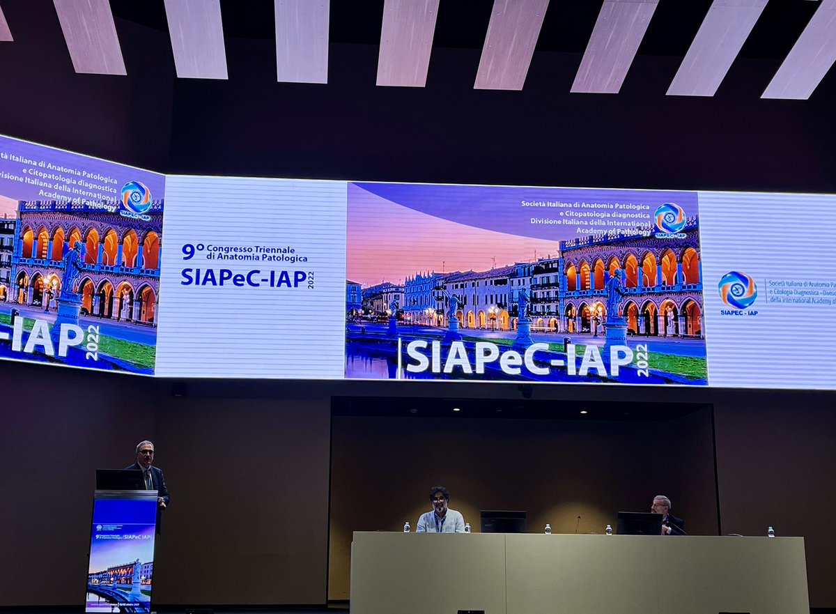 A_pathology_'s tweet photo. First #siapec congress with outstanding professors like M. Rugge, J. Prat and M. Nucci, who was so kind to find a moment for me.
Waiting for next year event! #pathology #PathTwitter #pathresidents https://t.co/rMnjN6ERUH
