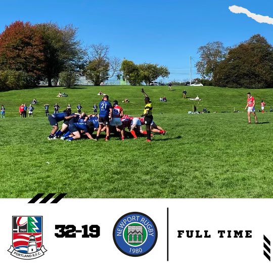 A nervy win, but a win nonetheless. 6-0. #wearetheboysofmaine Thank you <a href="/NewportRugby/">Newport RFC</a> great match!
