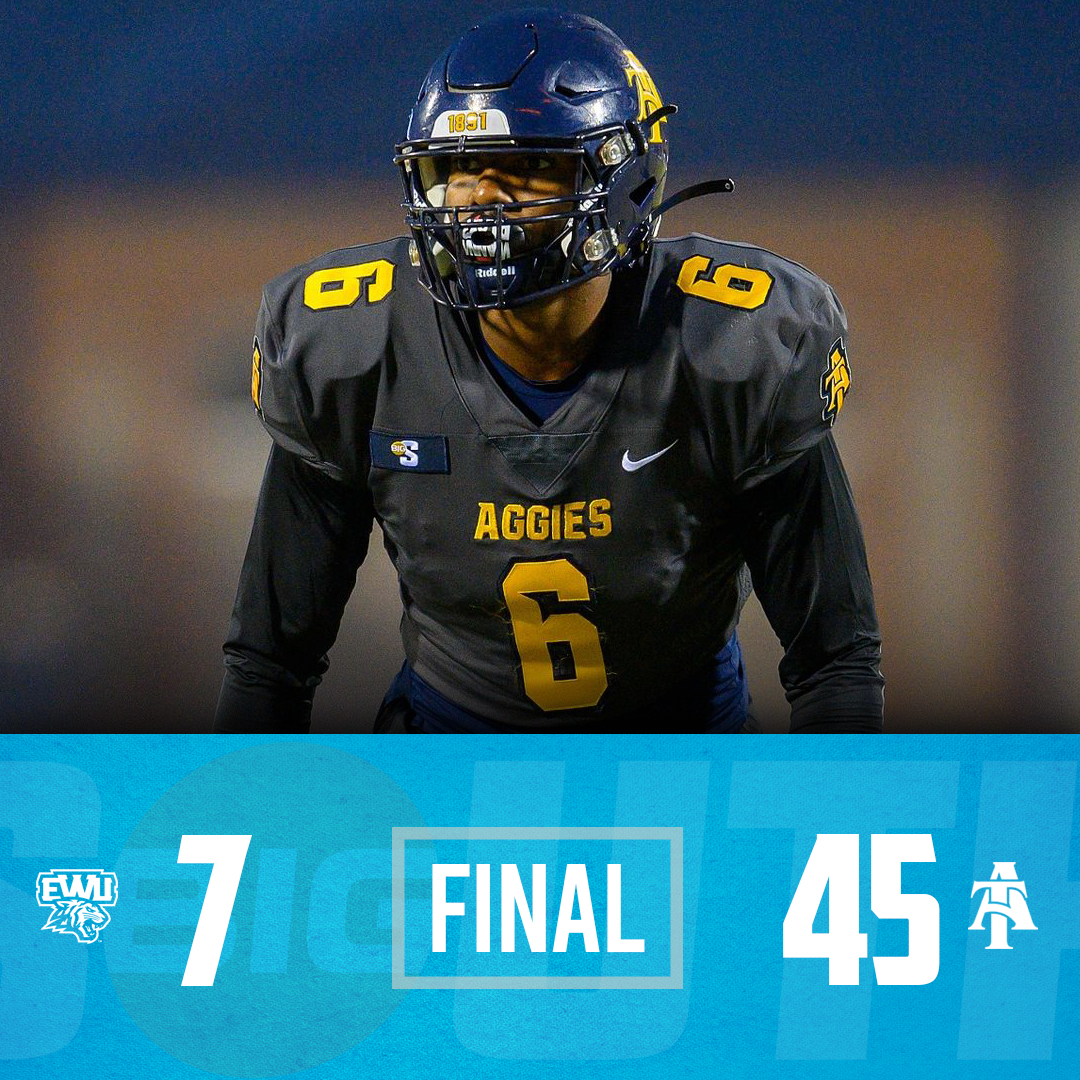 That's 3⃣-straight wins for <a href="/NCATFootball/">Aggie Pride</a> !!