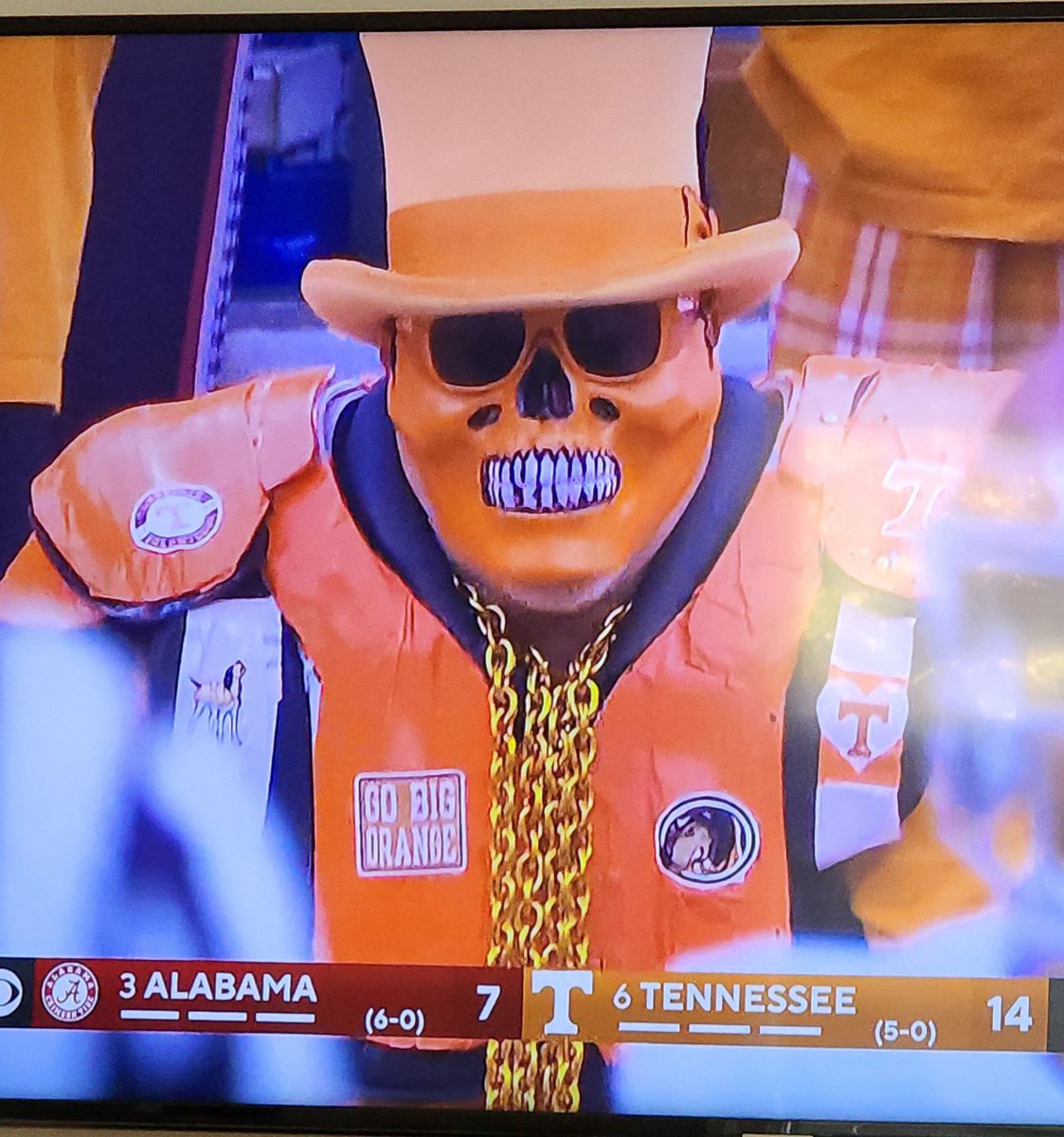 LadyVolFanInCT's tweet photo. This fan in the end zone is EVERYTHING. #GoBigOrange
@Vol_Football https://t.co/D6gEPrVshp