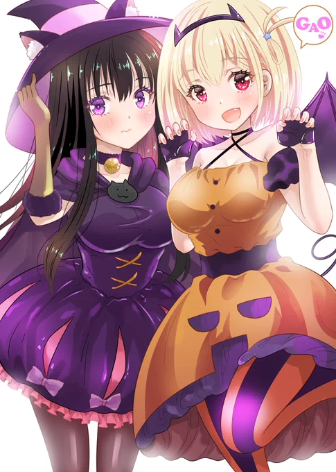 #リコリコ #リコリス・リコイル #リコリコ16話ね!たきなっこっちでももうすぐハロウィンだしまたやろうよおぅ～まぁ、そうですね。たまには(ん?最近はずっとのような…?)息抜きもいいですねせやろぉ～せやろぉ～なんですかその言葉遣い(ジト目…細かい事、気にしないで、行ってみよおぅ～ 