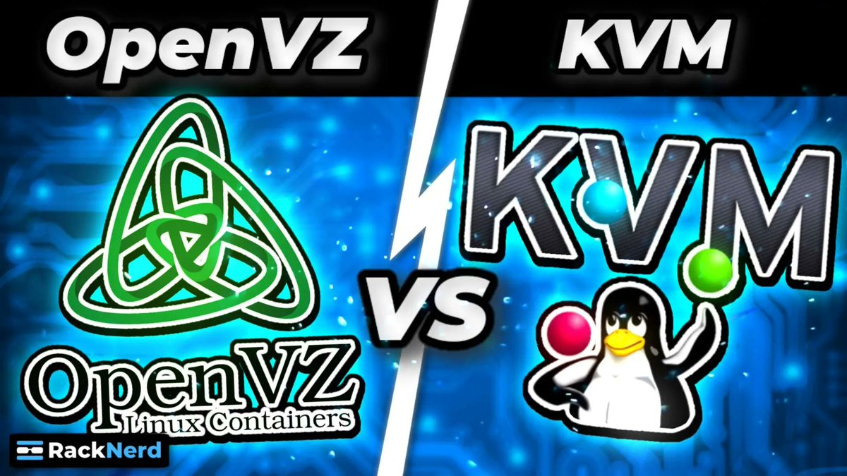 racknerd's tweet photo. 📺 New Episode on RackNerdTV: OpenVZ vs. KVM VPS. Let's find out which of the two is the better virtualization technology! WATCH HERE ➡️ https://t.co/paIQTuldJF
#RackNerd #RackNerdTV #openvz #kvm #virtualization #virtualize #vps #virtualmachine #linux #windows #IaaS https://t.co/aKsvQdOwsW