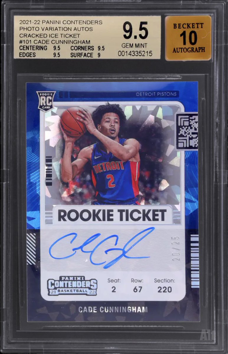 CeeJayCards's tweet image. Looking to move this Cade also. Finders fee for helping me reach a deal