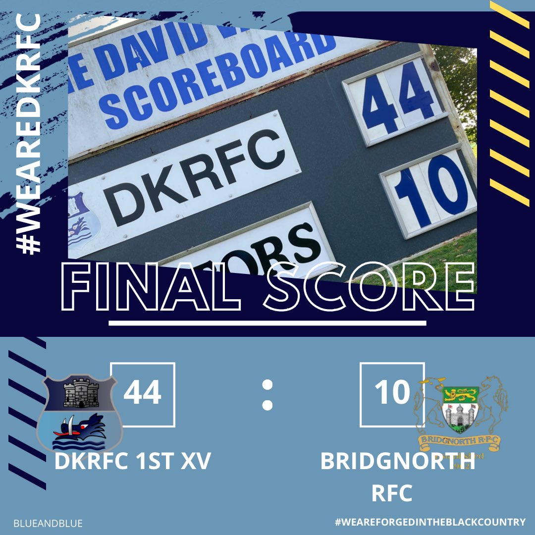 DKRugbyClub's tweet photo. 🐗 TODAYS RESULTS…
🔥 Three teams, three results … our 1s stay 2nd in the league what an absolute sterling performance today out on the paddock, well done to all the boys who played today!
#WeAreDKRFC #threeteams #threeresults #wellplayedboys #WeAreForgedInTheBlackCountry https://t.co/PKiZnLy9E6