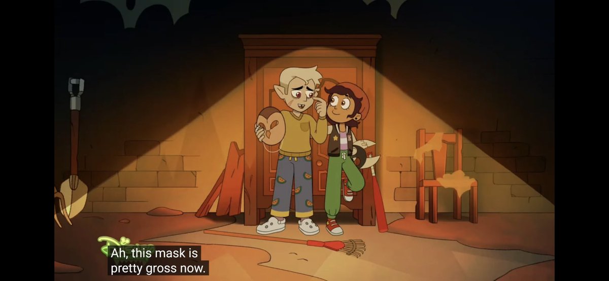 // toh spoilers , the owl house spoilers 

someone give hunter the biggest hug in the world cause i can’t with the stuff they doing to this boy