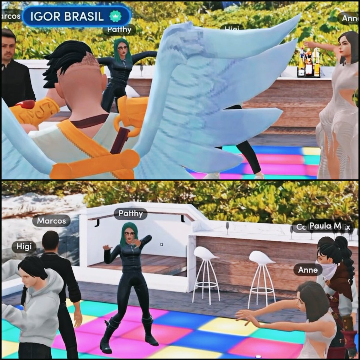 patthycustodio's tweet photo. GN!!! Hoje tive o prazer de participar da primeira reunião com a WEB3BR Community, no espaço criado e inaugurado pelo @igorbrasilnft !!! Neste espaço o assunto é Web3, Metaverso, NFT’s, blockchains e criptomoedas!!! Eles são feras!!! 🚀👾💙 https://t.co/WDsoH2zRWx