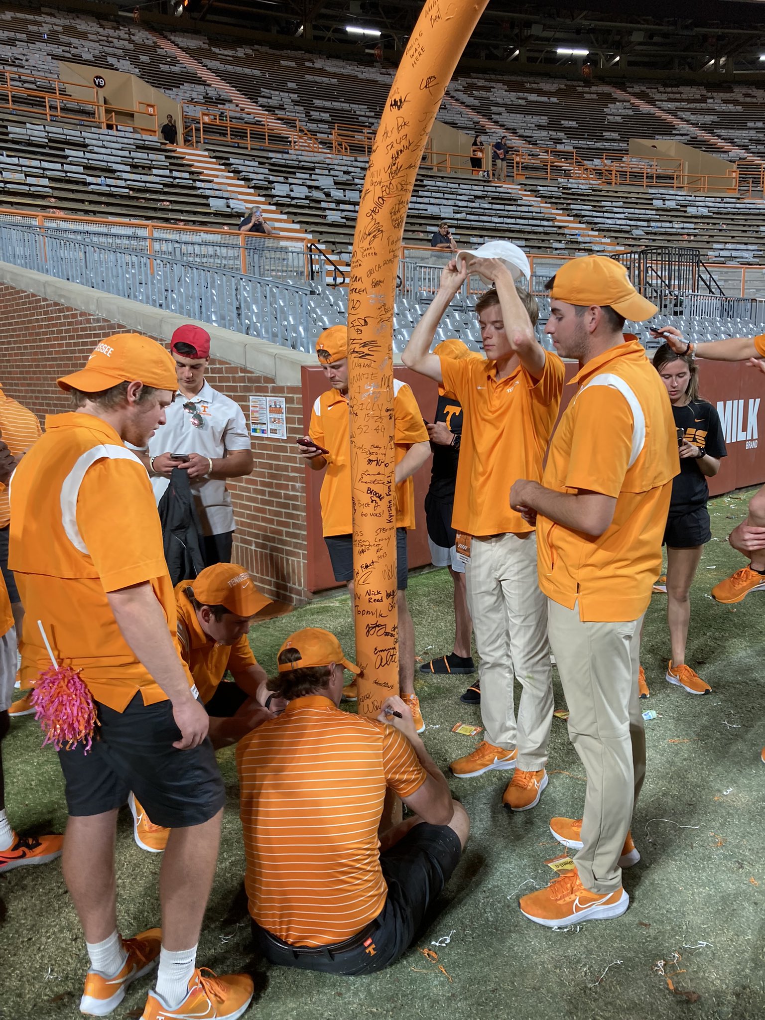 Adam Sparks on Twitter "Tennessee football support staff signing the