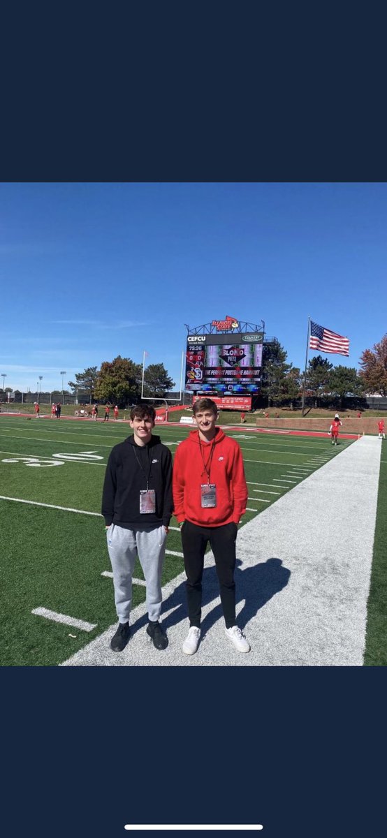 Had a great experience today at the game day visit for Illinois state. Looking forward to getting down there again! <a href="/TonyPetersen17/">Tony Petersen</a> <a href="/CoachNiekamp/">Travis Niekamp</a> <a href="/MJ_NFLDraft/">Mark Johnson</a> <a href="/PrepRedzoneWI/">Prep Redzone Wisconsin</a> <a href="/247Sports/">247Sports</a>