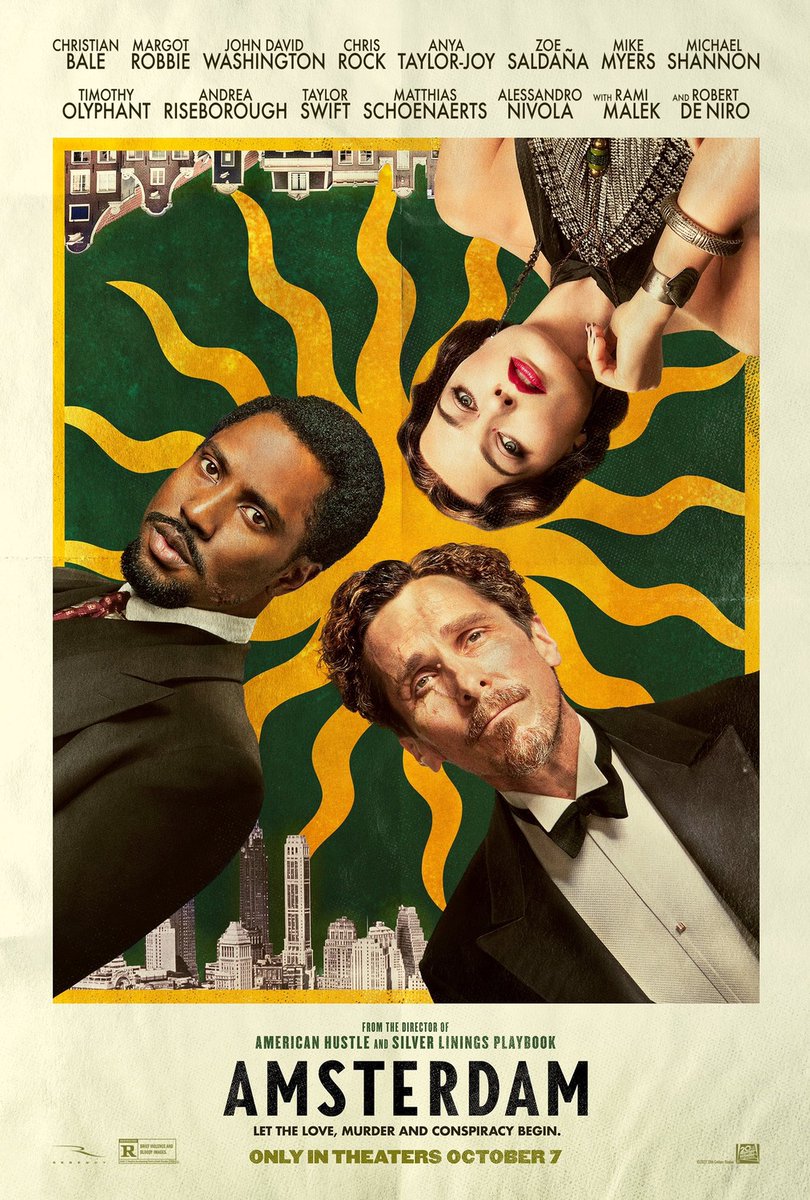 Amsterdam has its charms, but considering the fact that it's directed by David O. Russell, the result is rather disappointing. This might seem like a good example to show the star-studded ensemble doesn't necessarily work out well. And it's tone is inconsistent.
#Amsterdam