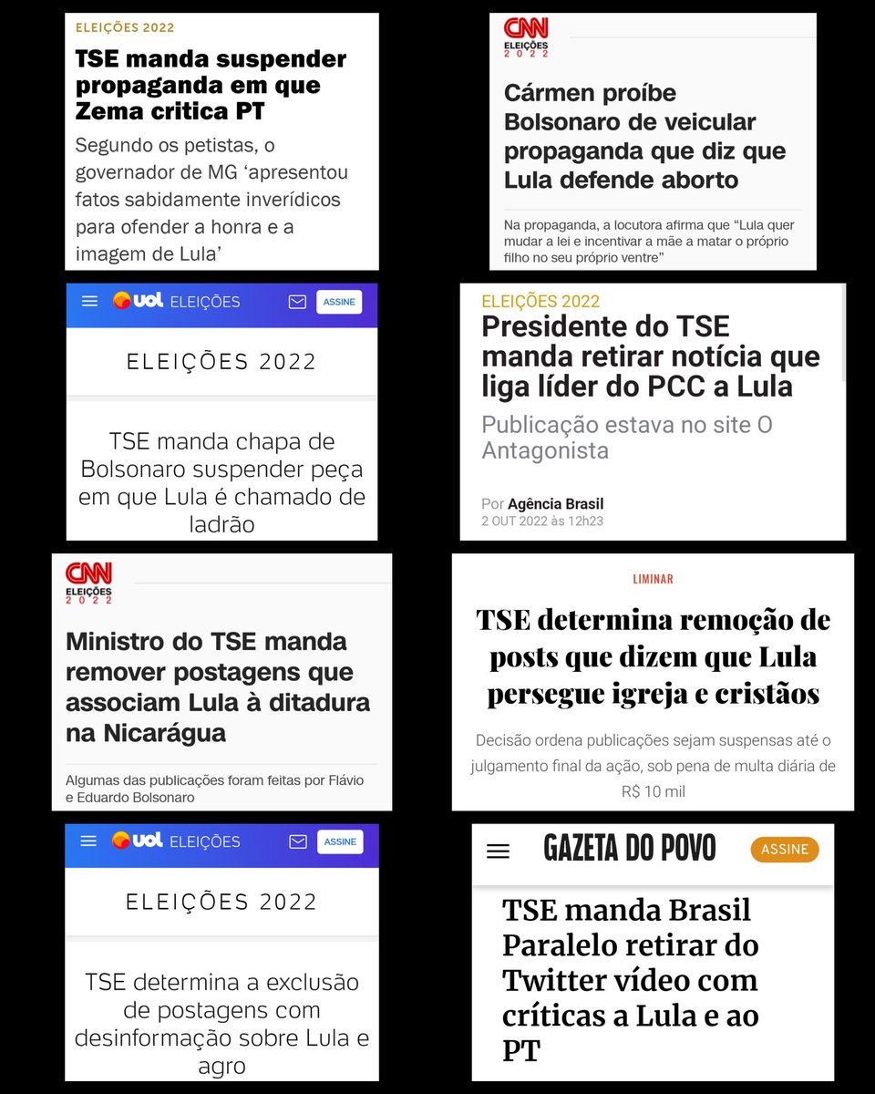 ZambelliCarla_'s tweet photo. TSE acatou o pedido do PT para investigar a @JovemPanNews!

Uma IMPRENSA sendo coagida!

Decisão de Benedito Gonçalves, o dos tapinhas amigos em Lula, lembram?

Agora, vão investigar a Globo e todas as outras velhas imprensas que só afagam Lula e batem em Bolsonaro 24h por dia?!? https://t.co/BJgKvYclBT