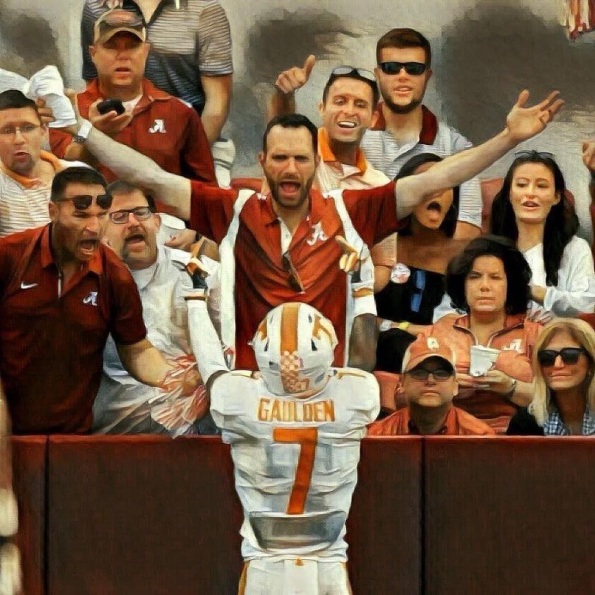 ToddKellyJr's tweet photo. If the Vols aren’t ranked #1 after this win then this is my MOOD https://t.co/8Eoy1V5SOV