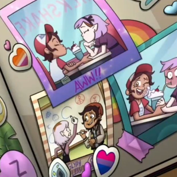 // toh spoilers
LESBIAN FLAG ON TOH