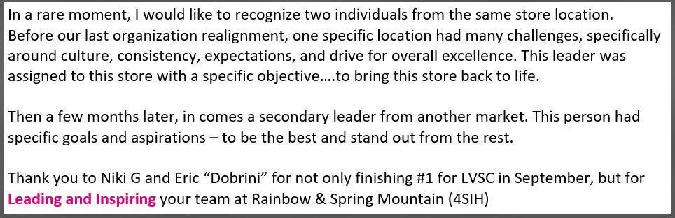 EDobrini's tweet photo. This was my first full month at the store and it felt great to be recognized for the hard work we put in to drive excellent customer service and sales! @JonFreier @TMobile #LVSC #Tmobile https://t.co/IhghlF7pc7