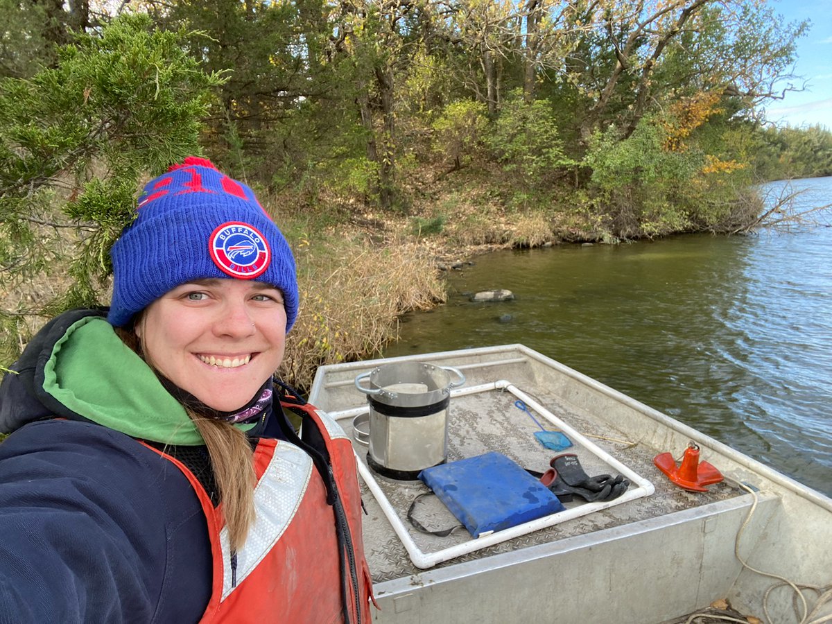 SDSUFishEcology's tweet photo. Great day collecting #fishpuke with #women of #fisheries to examine how hypoxia impacts fishes. #WomenInSTEM @nezwlms @Katie93Marie @SDStateNRM https://t.co/2kukTVnADo