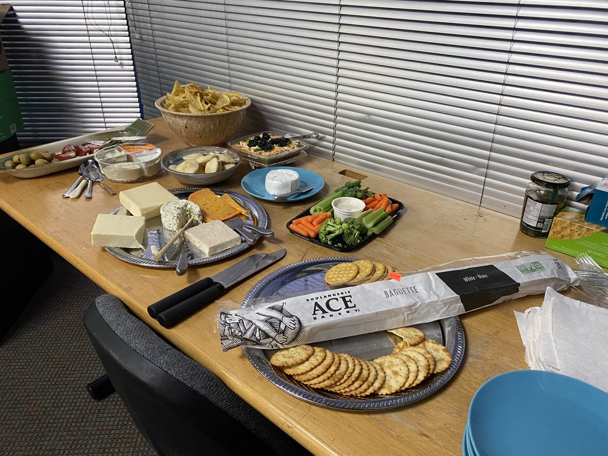 juliemaclellan's tweet photo. If it’s election night, there is newsroom cheese! https://t.co/x1HoP9lRf0