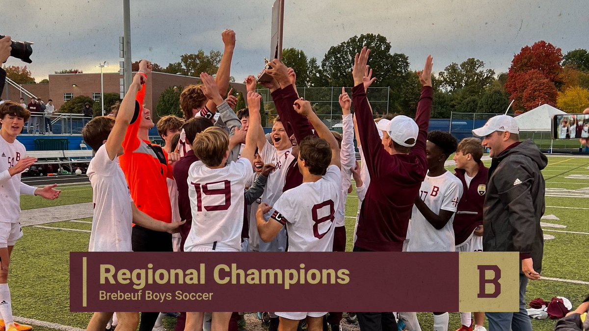 Brebeuf Athletics (@brebeufsports) on Twitter photo What a Saturday!
Congrats to:
<a href="/BrebeufVB/">Brebeuf Volleyball</a> for winning sectionals
<a href="/BrebeufSoccer/">Brebeuf Boys Soccer</a> for winning regionals
<a href="/brebeufcctrack/">Brebeuf CC and Track</a> Boys and 3 girls (Wood, Garten, and Meier) for advancing to semi-state
Stay tuned for more info as all three continue their postseasons!
#GoBraves What a Saturday!
Congrats to:
<a href="/BrebeufVB/">Brebeuf Volleyball</a> for winning sectionals
<a href="/BrebeufSoccer/">Brebeuf Boys Soccer</a> for winning regionals
<a href="/brebeufcctrack/">Brebeuf CC and Track</a> Boys and 3 girls (Wood, Garten, and Meier) for advancing to semi-state
Stay tuned for more info as all three continue their postseasons!
#GoBraves