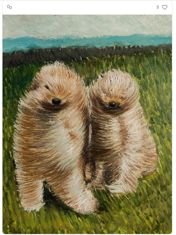 Luo chao- oil painting &NFT tweet media