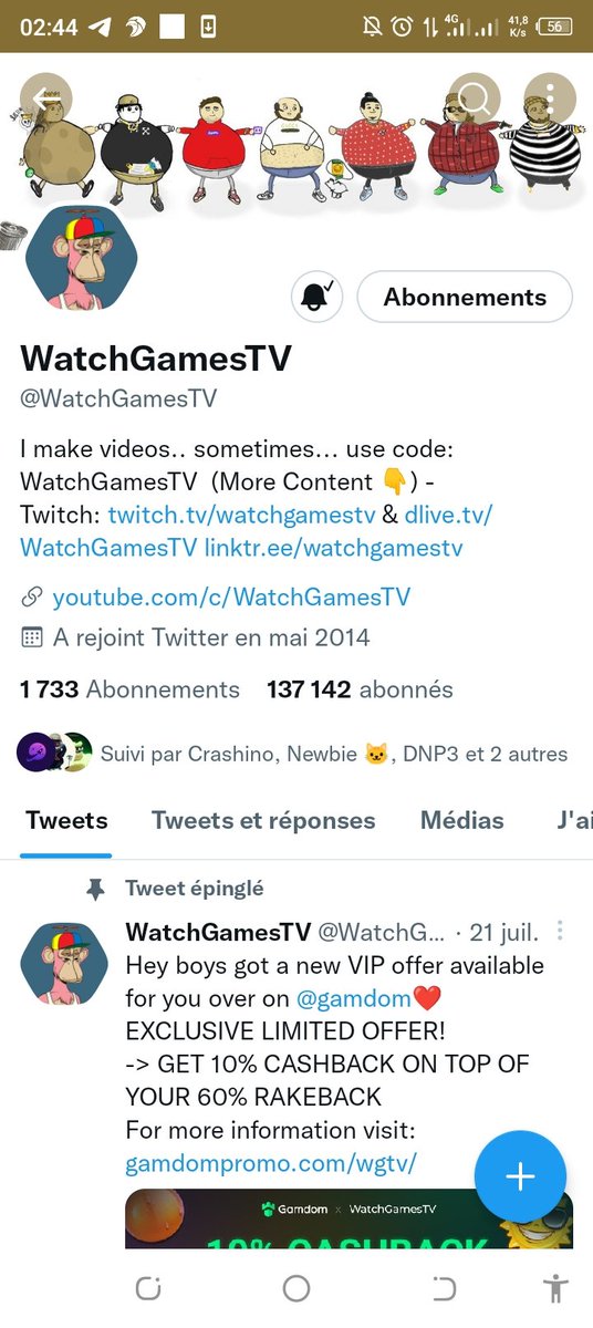 Max_Weber0's tweet photo. @WatchGamesTV Dlive Username : Max_Weber0

Hoping to be selected. We cross fingers 🤞 https://t.co/byysDpLcvK