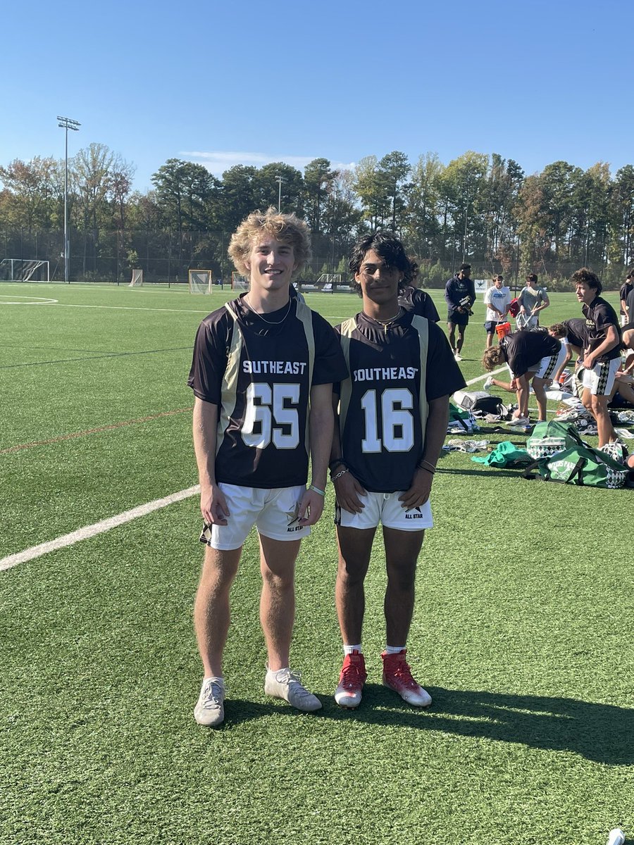 All-Star team kind of day for these two at Southeast Invitational Showcase <a href="/BuffLaxAcademy/">Buffalo Lax Academy</a> <a href="/BrennerCaden/">Caden Brenner</a>