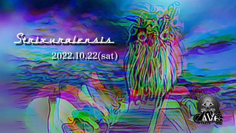masa5188's tweet photo. Koenji  Cave presents 
 ＊ Strix uralensis ＊　

イベントページ
https://t.co/NGQlJsqfEY

►2022/10/22(sat)
►Start 22:30
►Entrance ¥ 2,500
※ディスカウントは各出演者迄
►GENRE: Psychedelic Trance/ Free Style/Techno https://t.co/l99hByThSy