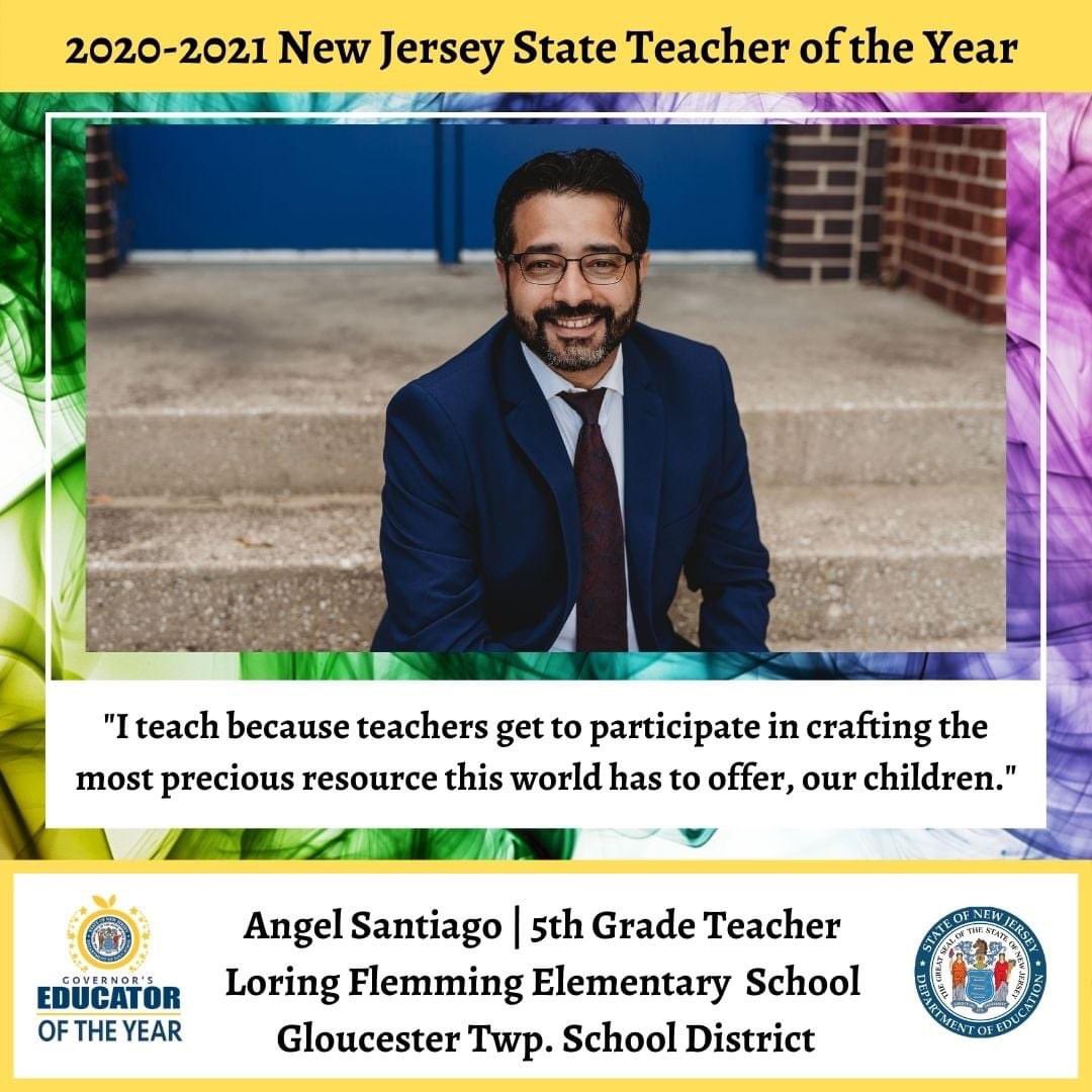 Out of all those teachers nominated by schools around the state last year, we now have the one, official, New Jersey Teacher of the Year. What a distinction. Look at these past winners. It’s nice to see the state recognize all types of jobs and levels. #NJ #Education