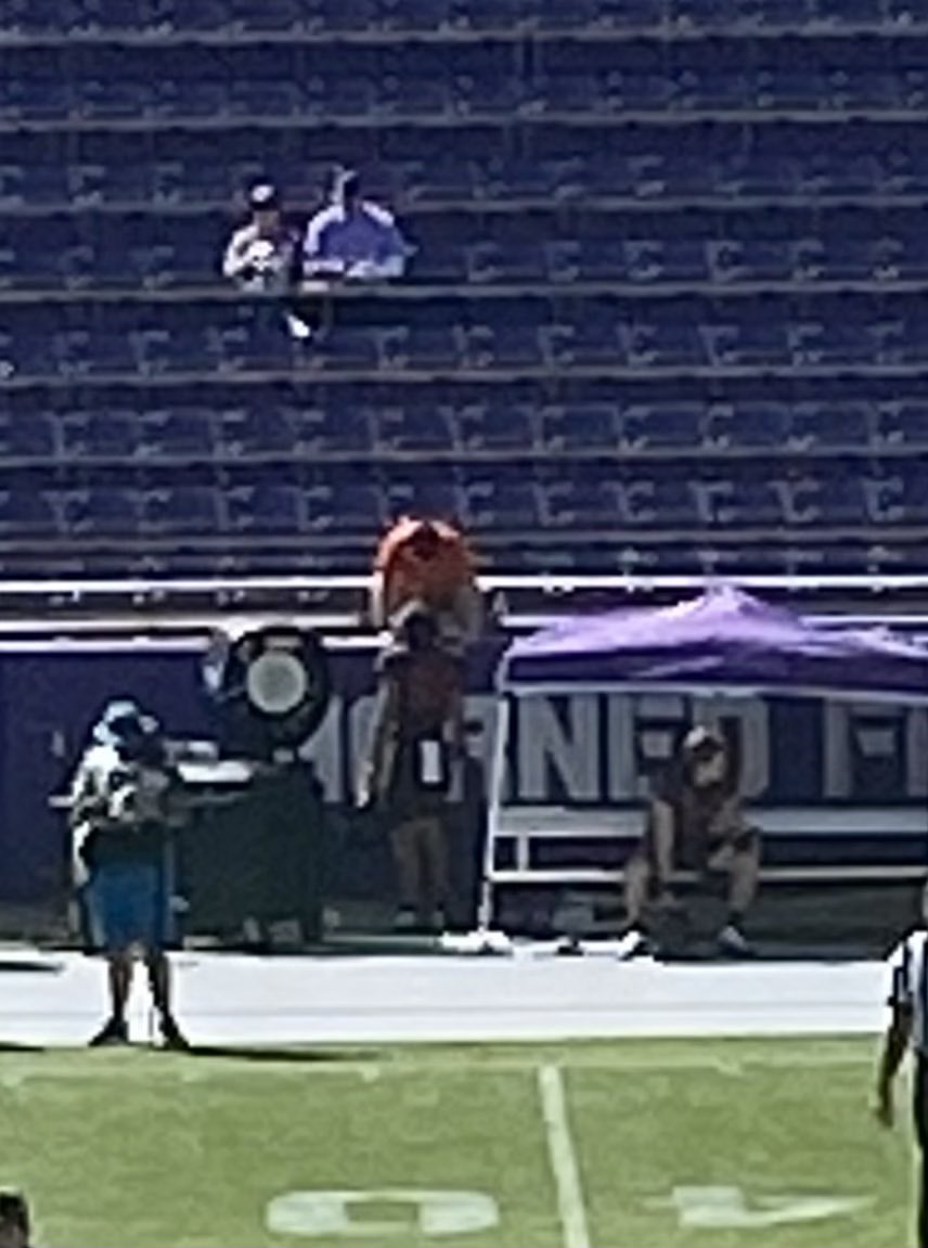 Nick Schafer (@coachschaf) on Twitter photo Might be a blurry pic but it was great to see former <a href="/Heritagefootbal/">Heritage Football</a> stud <a href="/LoganFrederic42/">Logan Frederic</a> pregame for the Big 12 game of the day! <a href="/TCUFootball/">TCU Football</a> <a href="/CowboyFB/">OSU Cowboy Football</a> Lookin good guy! Might be a blurry pic but it was great to see former <a href="/Heritagefootbal/">Heritage Football</a> stud <a href="/LoganFrederic42/">Logan Frederic</a> pregame for the Big 12 game of the day! <a href="/TCUFootball/">TCU Football</a> <a href="/CowboyFB/">OSU Cowboy Football</a> Lookin good guy!