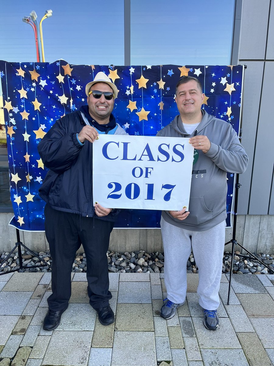 airhasiescardo's tweet photo. Cheers to myself and @DavidDeAngelis on graduating with our Masters Degree back in 2017. Cheers to our Five Year @SNHU College Graduation as well! Go @SNHUalumni and @snhupenmen Forever Go! #PenmenPride #SNHUHomecoming #GoPenmen https://t.co/6mhCB5Cr0H