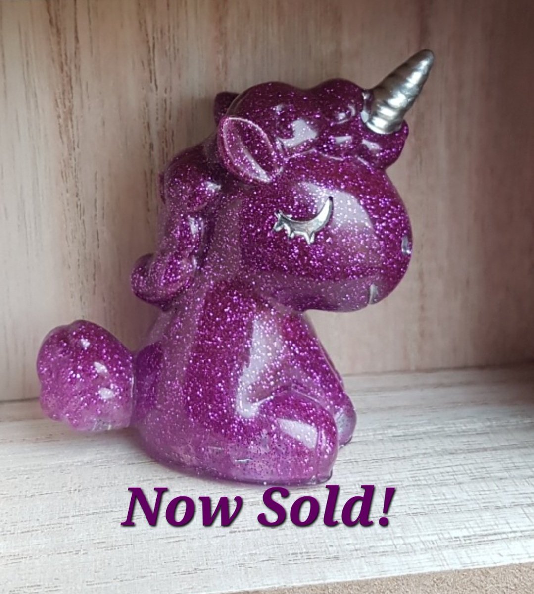 DragonfireJ's tweet photo. All these lovely Resin figurines are now sold! Sad saying goodbye to Skelly Bear, Sparkles the Unicorn, Tangerine Dream Bear, and Random Reds Bear but off they go to their new homes.
For other gorgeous handmade items visit my Folksy shop.
https://t.co/zRlTcoQu8O
#nowsold #Gone https://t.co/THi2ZiJOSq