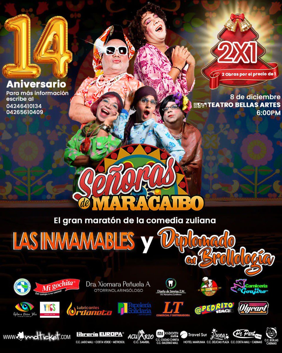 Celebremos nuestros 14 años en la escena nacional