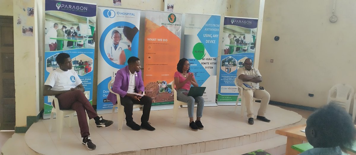 bold_impact's tweet photo. Our Director was earlier today 15th October, 2022 invited as a panelist to discuss circular economy in the Agriculture ecosystem at JKUAT. https://t.co/FfxCC6Na4l