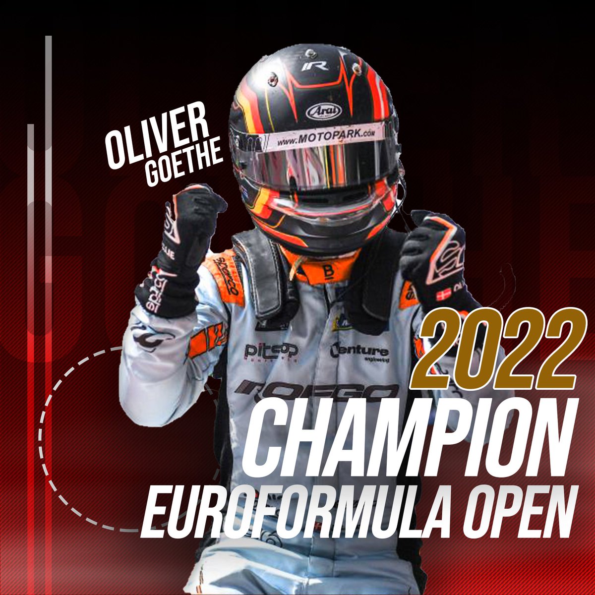 OLIVER GOETHE CHAMPION EUROFORMULA 2022