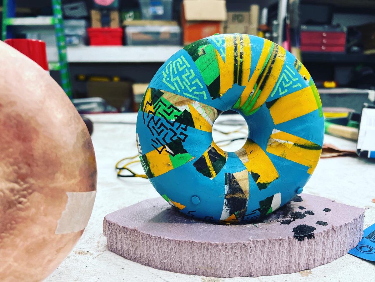 bladesworkshop's tweet photo. More sculptures in progress #art #artist #gradschool #gradstudent #MFA #ua #universityofalabama #sculpture #metal #blacksmith #wood #craft #ceramic #occult #pagan #icon #materials #form #formalism #texture #surface #copper #metalsmith https://t.co/n9RWl18x6f
