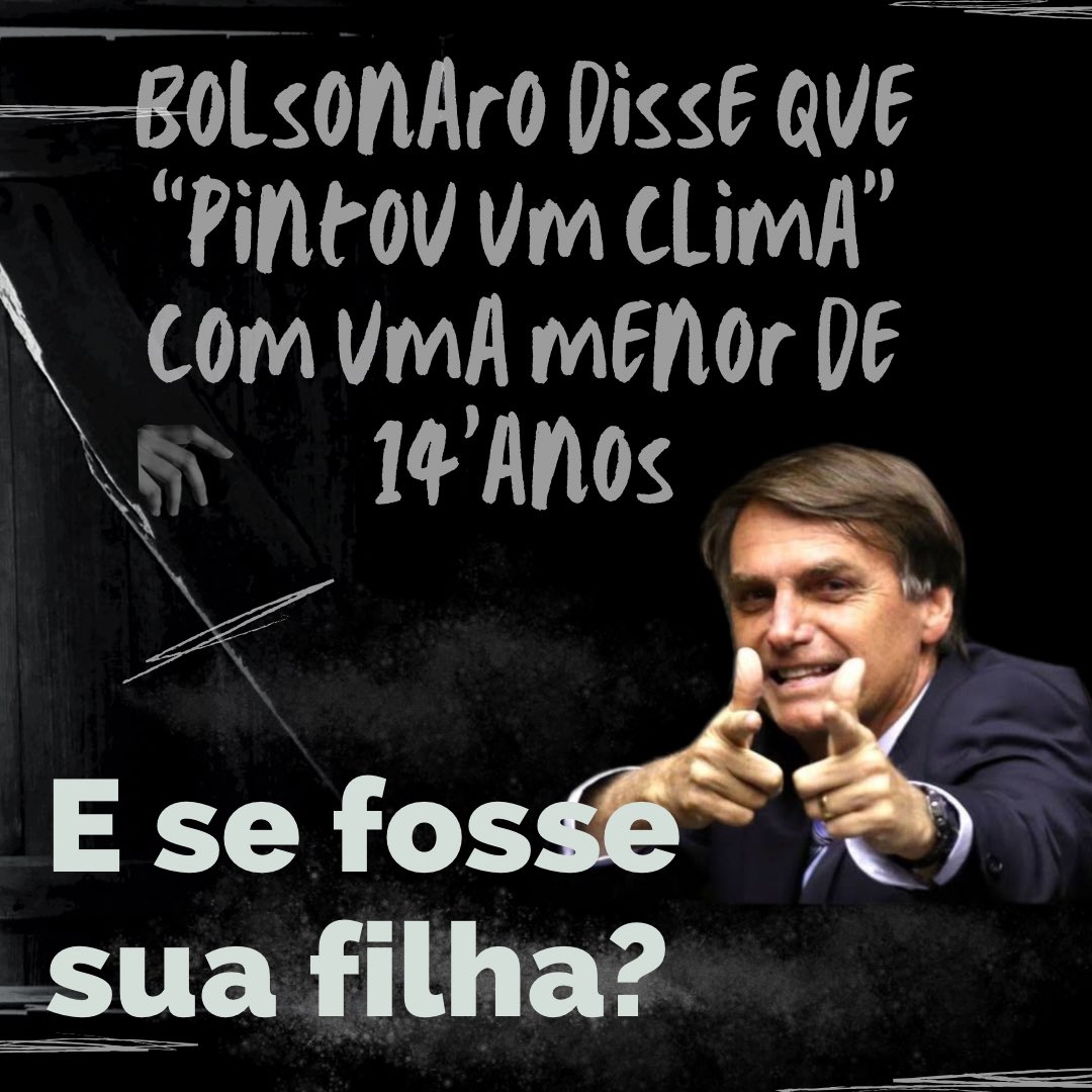 RachelSherazade's tweet photo. E se fosse sua filha? 
Você aceitaria? https://t.co/AfptGrK5z2