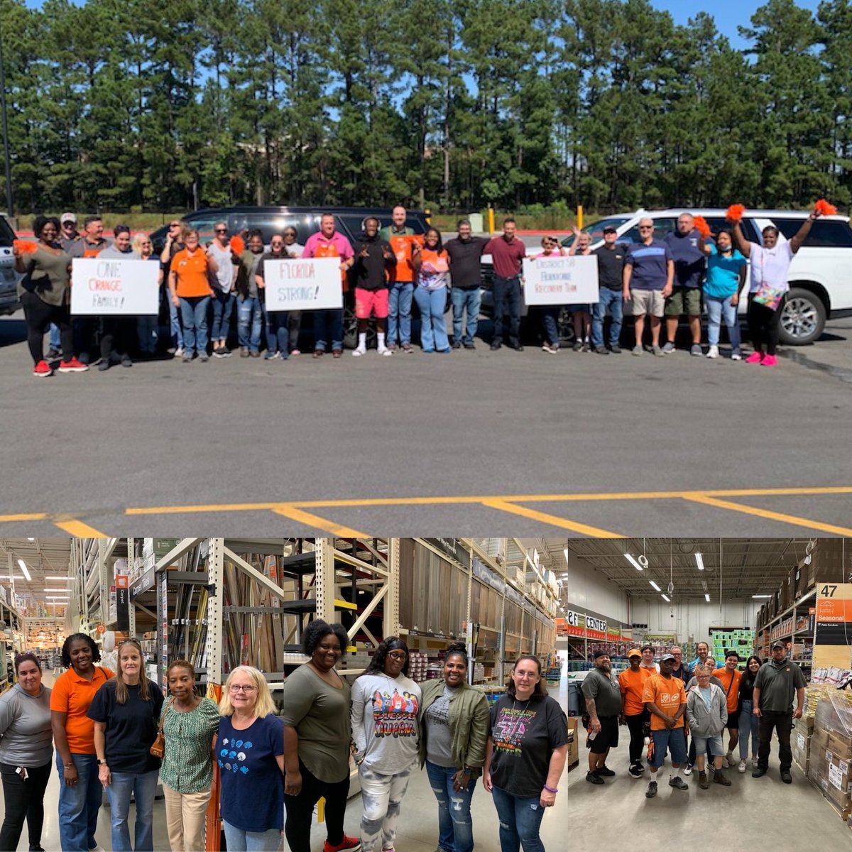 47 Orange blooded associates from D58 went down to Florida to help out our Orange family in D115 for relief from Hurricane Ian. It was a privilege to work with all of you and you should all be proud of your hard work and dedication to living our values! Thank you for Giving back!