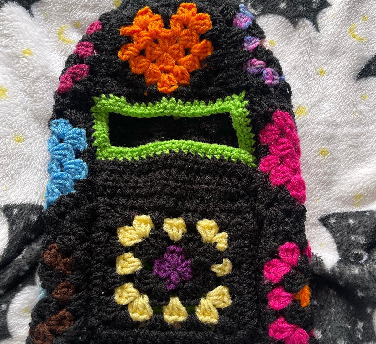 Granny square of Hearts ski