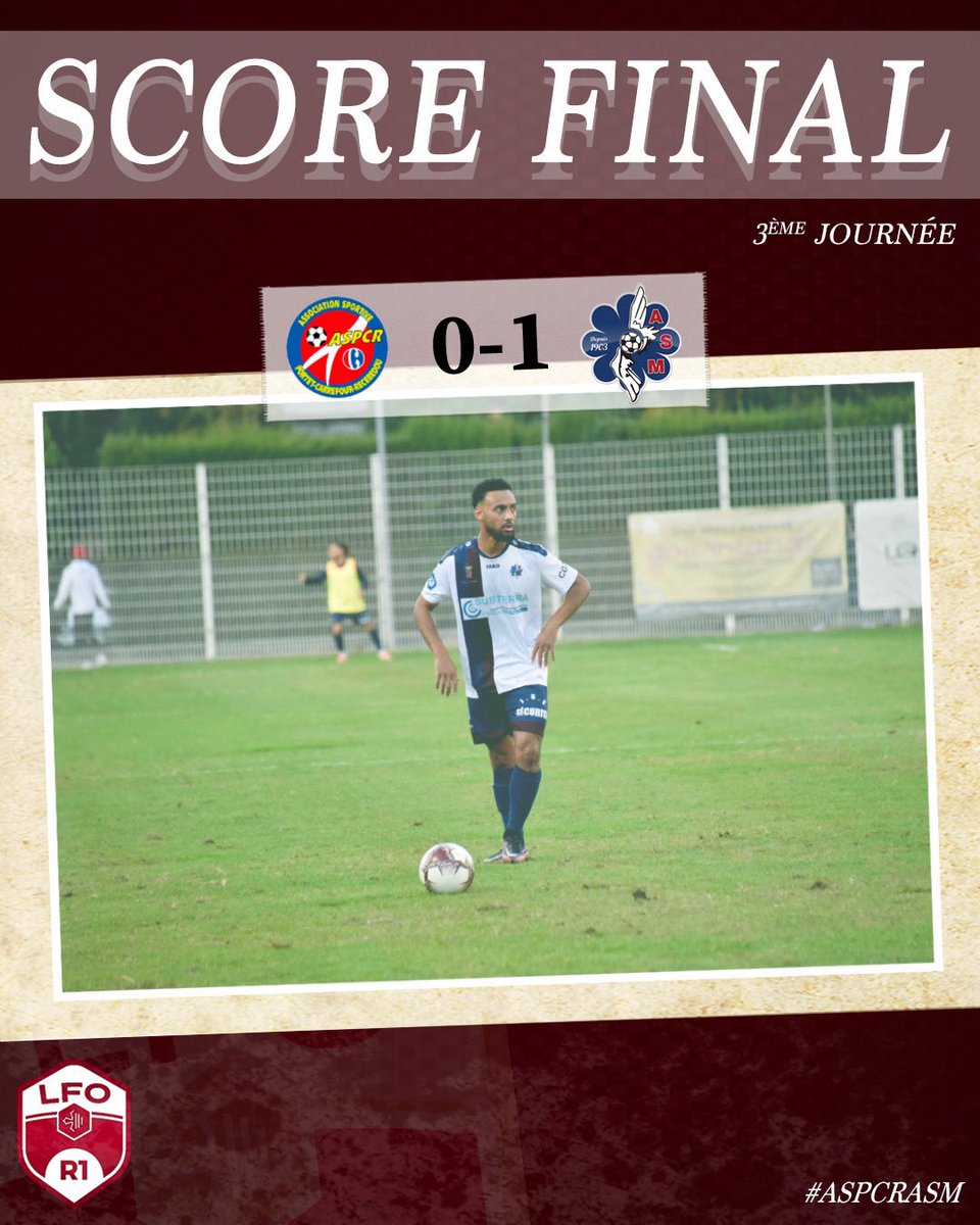 ASMuret's tweet photo. C’est terminé au Stade Municipal de Portet où notre équipe fanion s’est imposée 1-0 grâce à un but de Martin Lazuech
#Football #Match #Portet #ASPCRASM #Blaugrana
#ASMuret 🔵🔴 https://t.co/MiZBata1zL