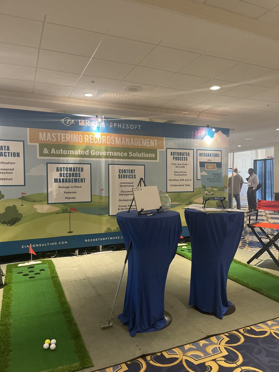Zia Consulting is at #Infocon2022 with <a href="/Ephesoft/">Ephesoft, a Kofax company</a> and <a href="/Rocket/">Rocket Software</a> in Nashville! Come see us at booth 710!!