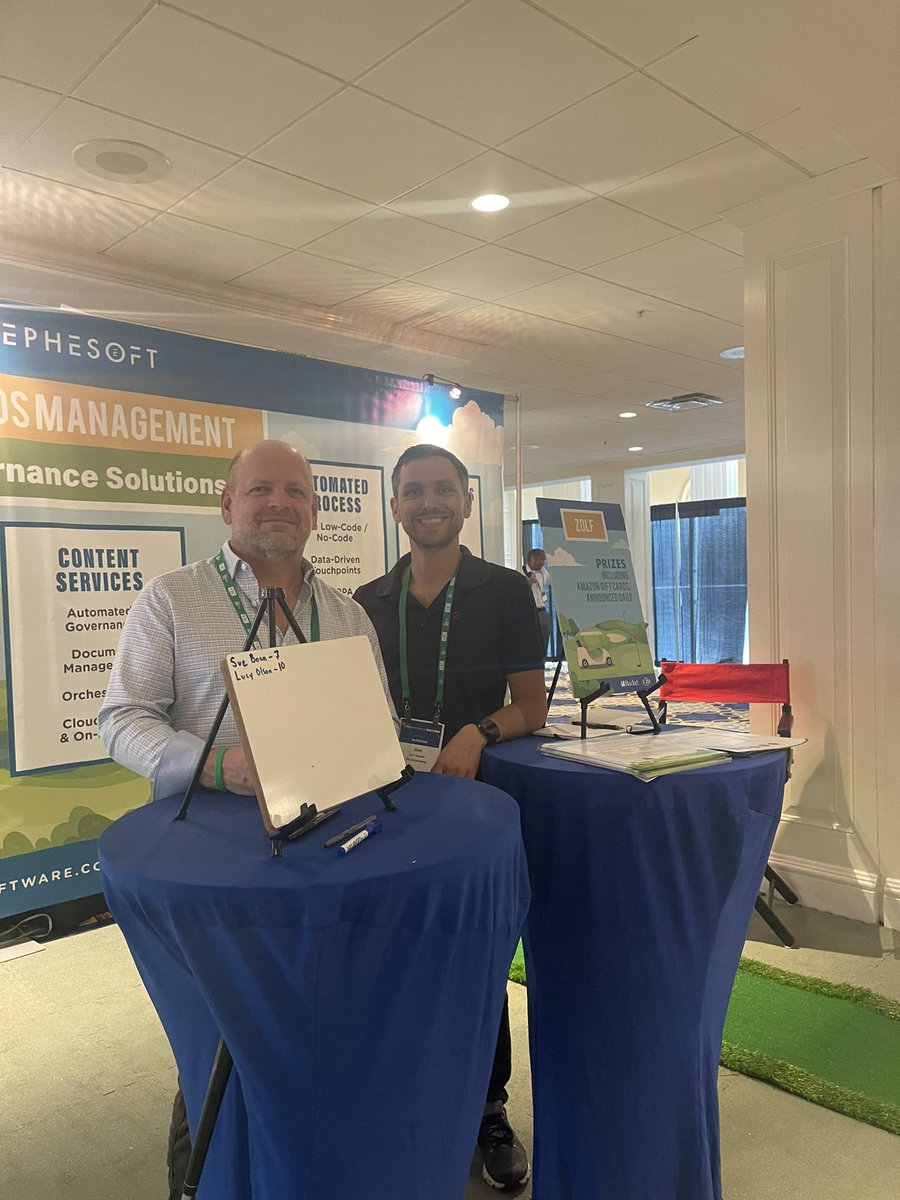 ZiaBizDev's tweet photo. Zia Consulting is at #Infocon2022 with @Ephesoft and @Rocket in Nashville! Come see us at booth 710!! https://t.co/NxQ6mayrbE