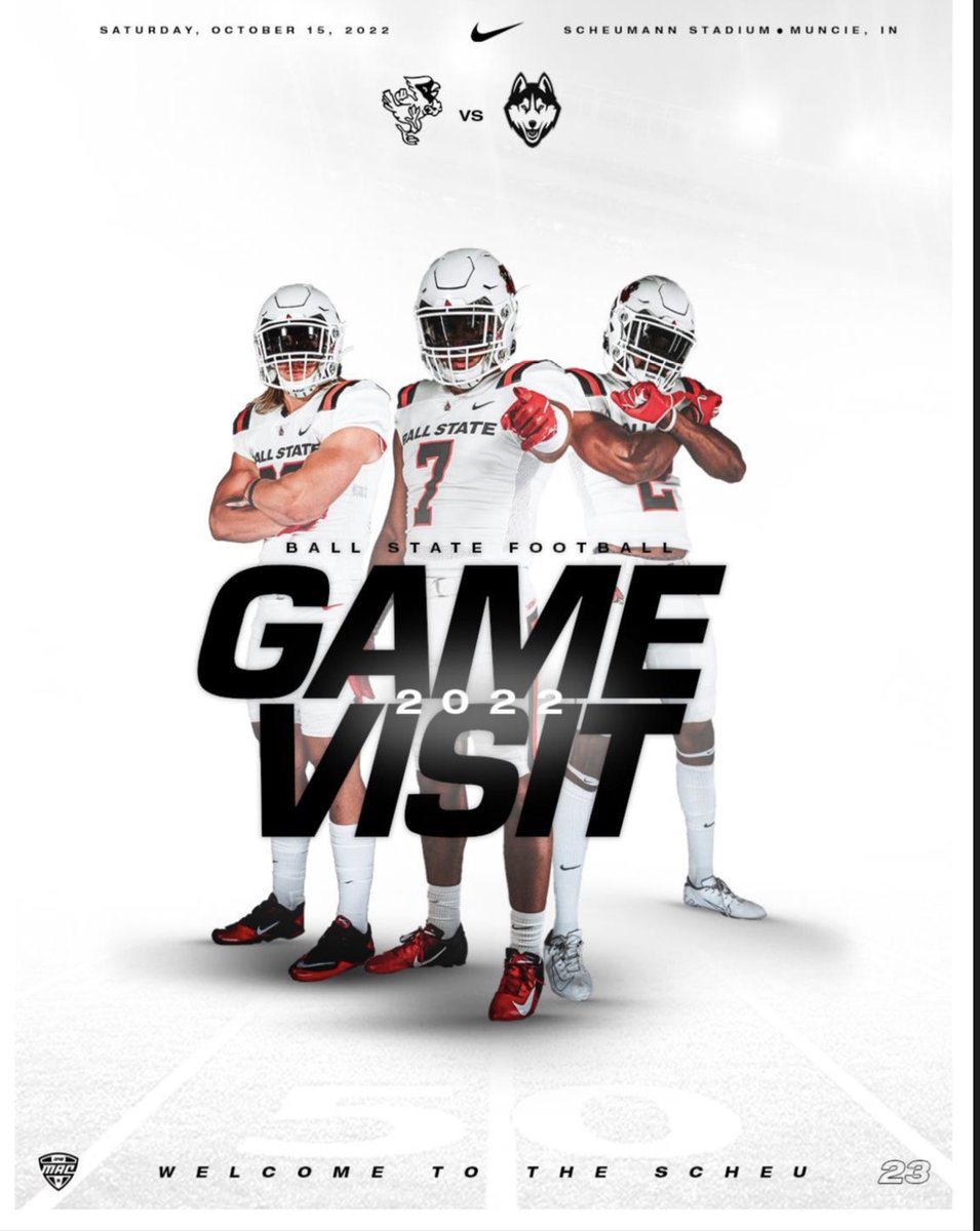 Caleb__Bailey24's tweet photo. Had a great visit today and saw a great win at @BallStateFB! Thank you so much for the opportunity @CoachAI @_VicHall @MLCTitanCoach https://t.co/N1OnJI2Owq