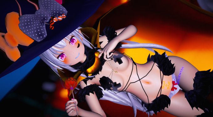もうすぐハロウィン!
テュテュルちゃんにセクシーハロウィンコスを着付けました🥰
今年のデンジャラスビースト😼

#TuturArt 